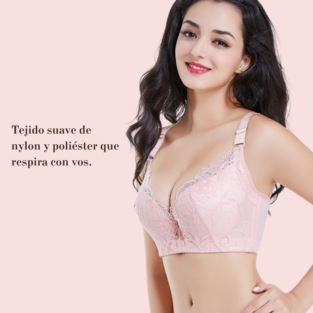 Soporte Pleno – Sostén de Encaje con Varillas y Multibroche